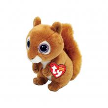 TY Beanie Babies Knuffel Eekhoorn 15 cm